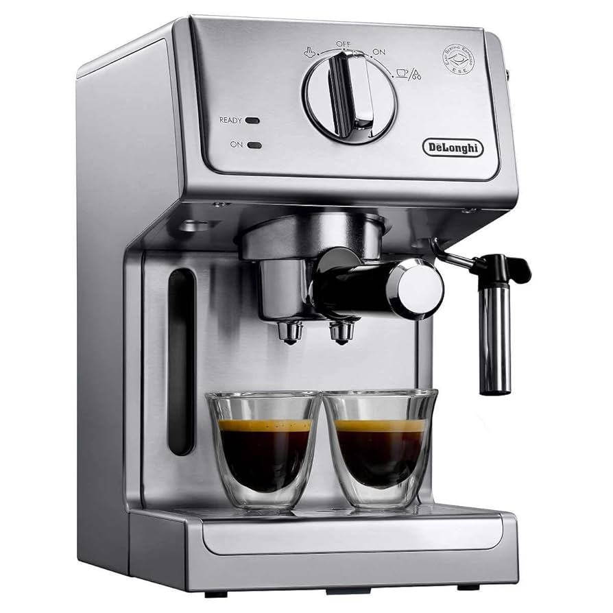 De'Longhi エスプレッソマシン 赤 15-bar DeLonghi ECP3220R Pump Driven Espresso Machine - Red – Whole